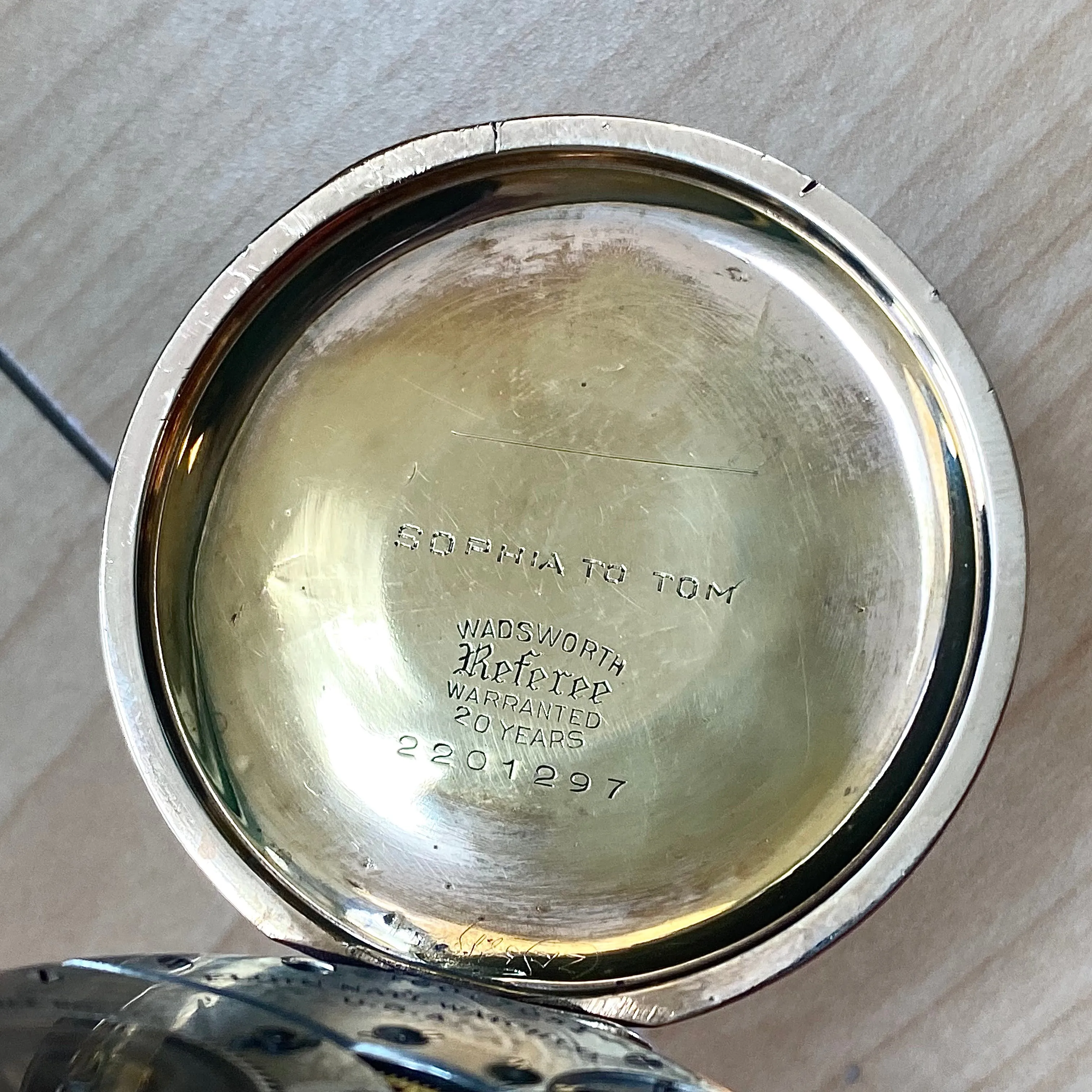 1915 ELGIN Dress Pocket Watch Openface 12s 17 Jewels Grade 345 Decorative Dial Yellow G.F. Case