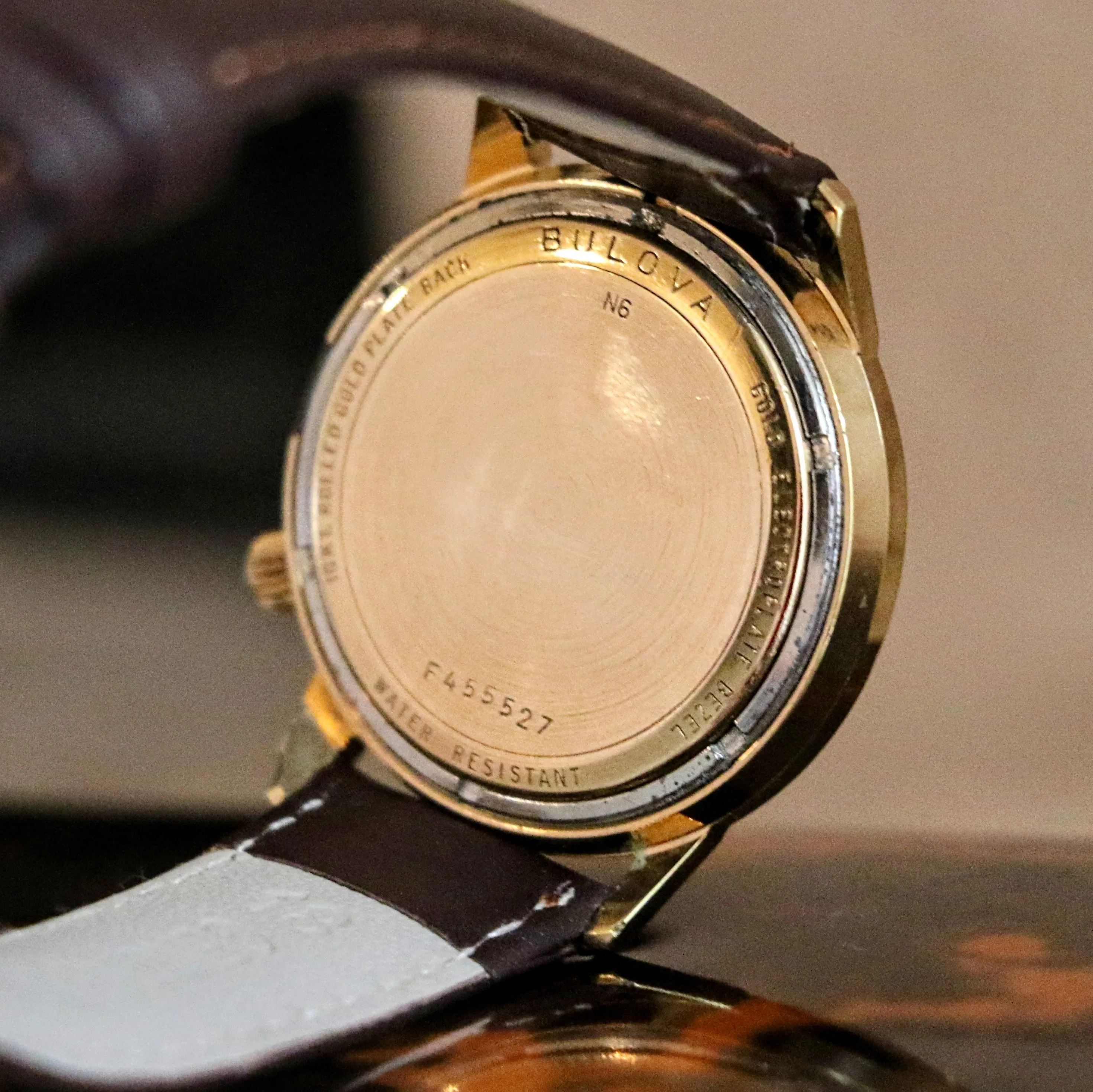 1976 BULOVA Accutron Calendar Watch Tunning Fork 2192.10 Wristwatch