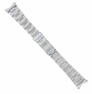 20MM OYSTER SOLID WATCH BAND FOR ROLEX GMT II 16710 16713  78360-78790 FLIP LOCK