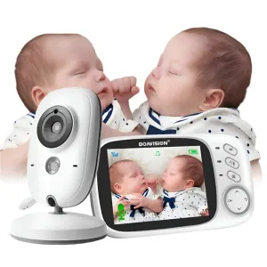 2.4G Wireless With 3.2 Inches LCD 2 Way Audio Talk Night Vision Surveillance Security Camera