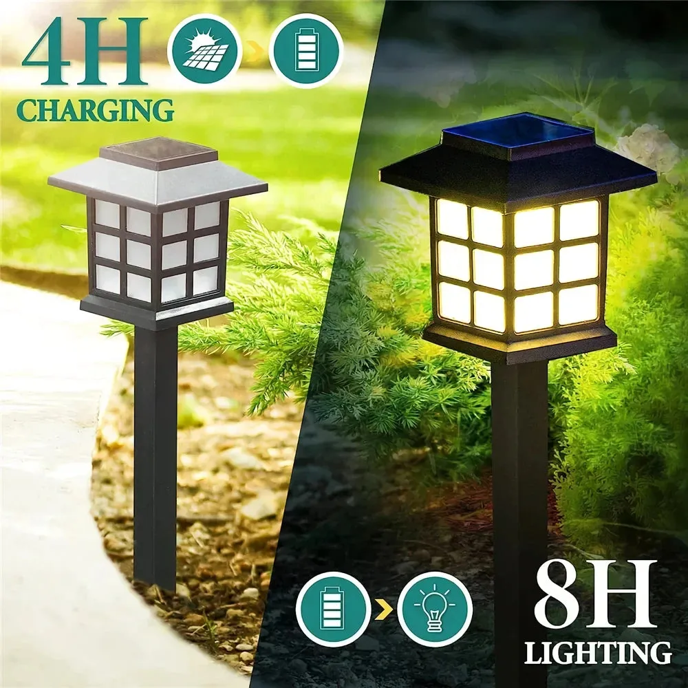 2Pack Solar LED Pathway Lights