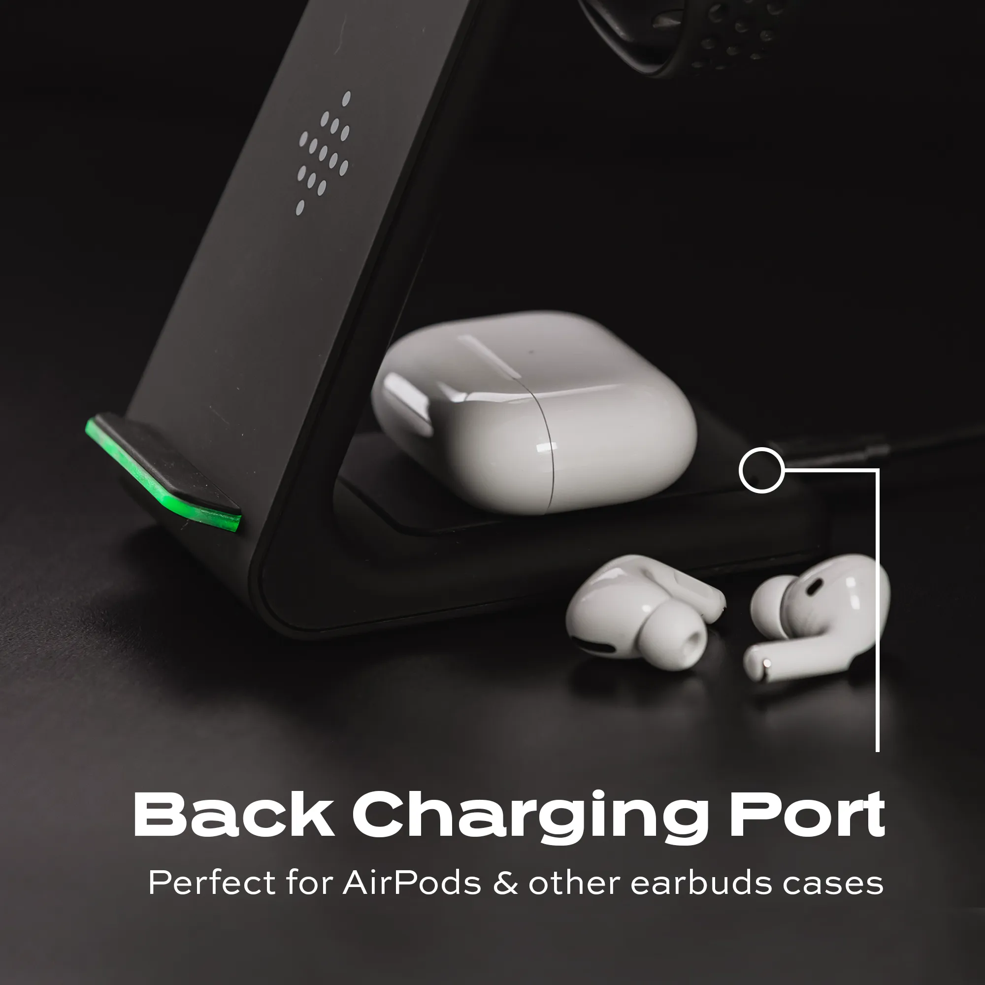 3-in-1 Wireless Charger | 10W Charging Station | Universal