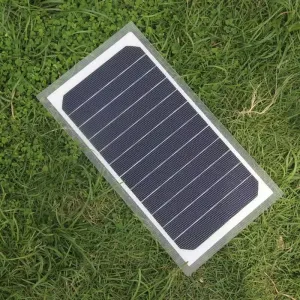 7W 6V Sunpower Solar Cell ETFE Solar Panel for Folding Charger/Charging Bag/Backpack DIY Solar Panel Charger Wholesale 100Pcs