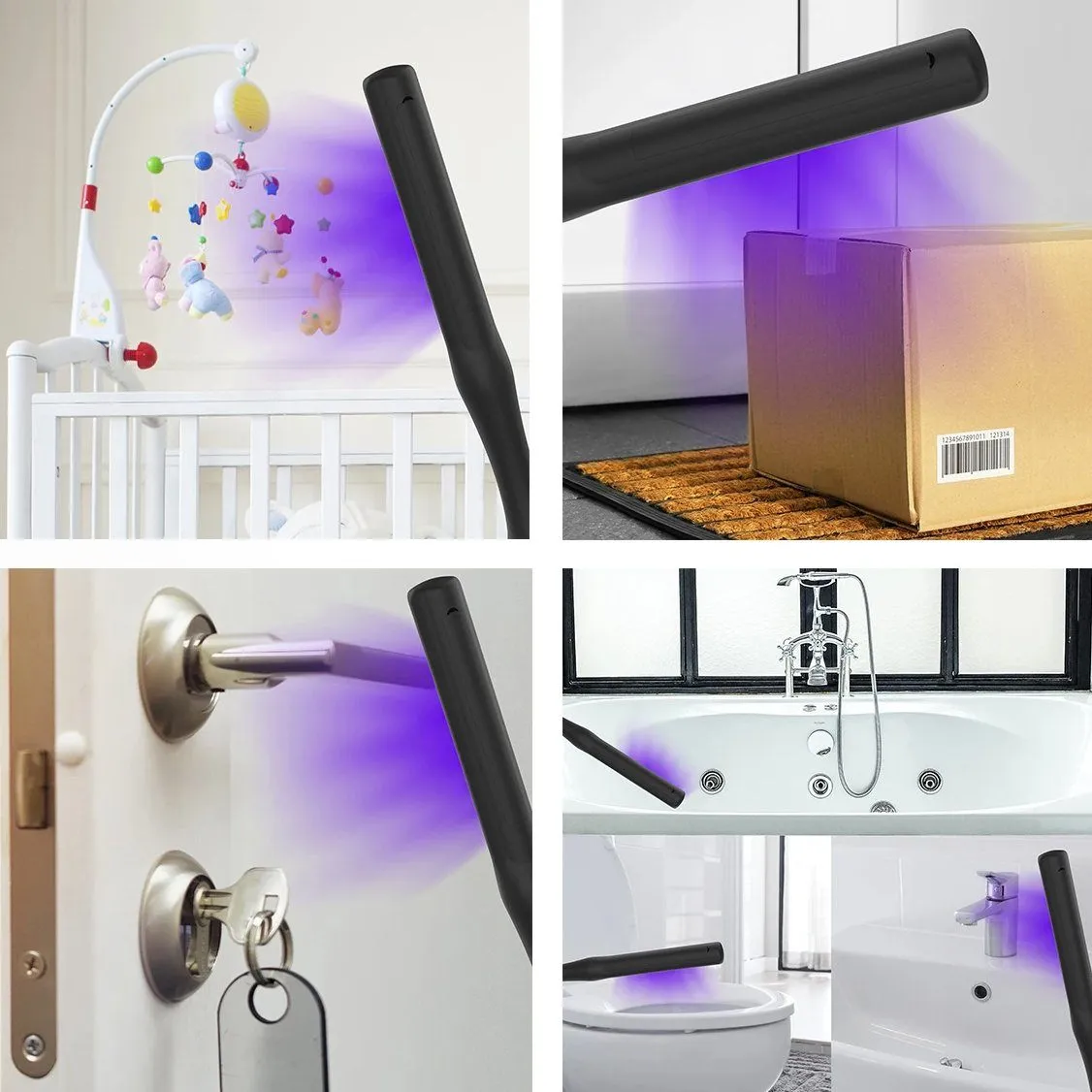 Aduro U-Clean Plus Portable UV Sanitizing Disinfecting Wand