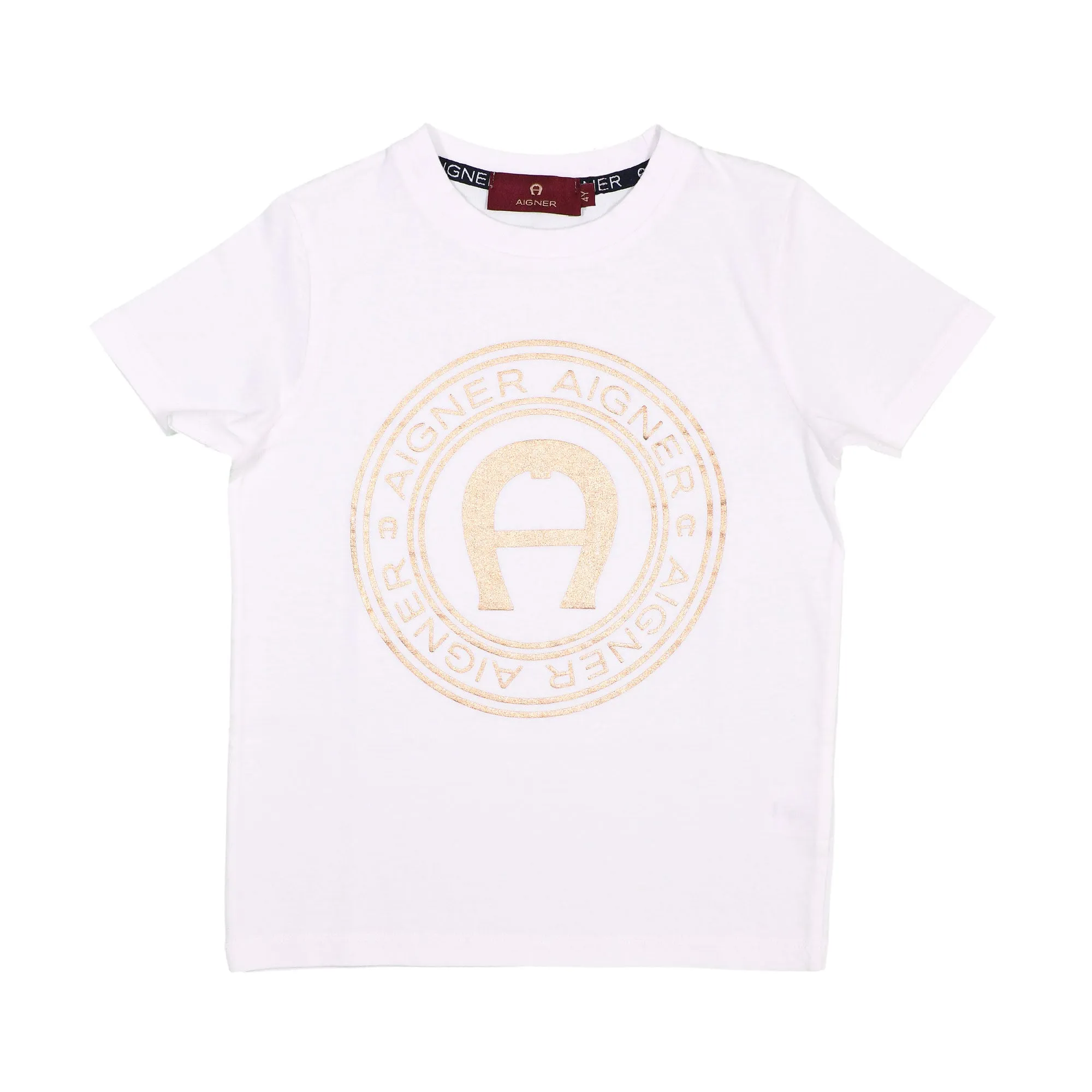Aigner Kids Boy's Bright White T-Shirt