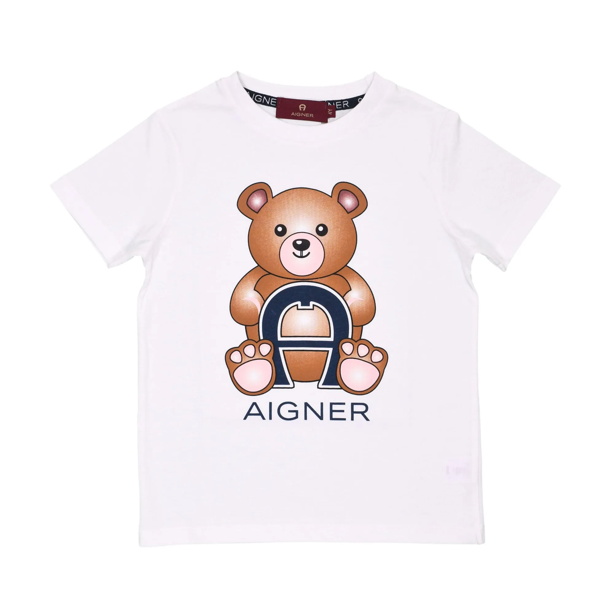 Aigner Kids Boy's White T-Shirt
