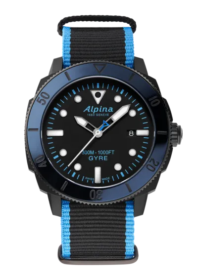 Alpina Seastrong Diver 300 Gyre Automatic Limited to 288 Pieces AL-525LBN4VG6