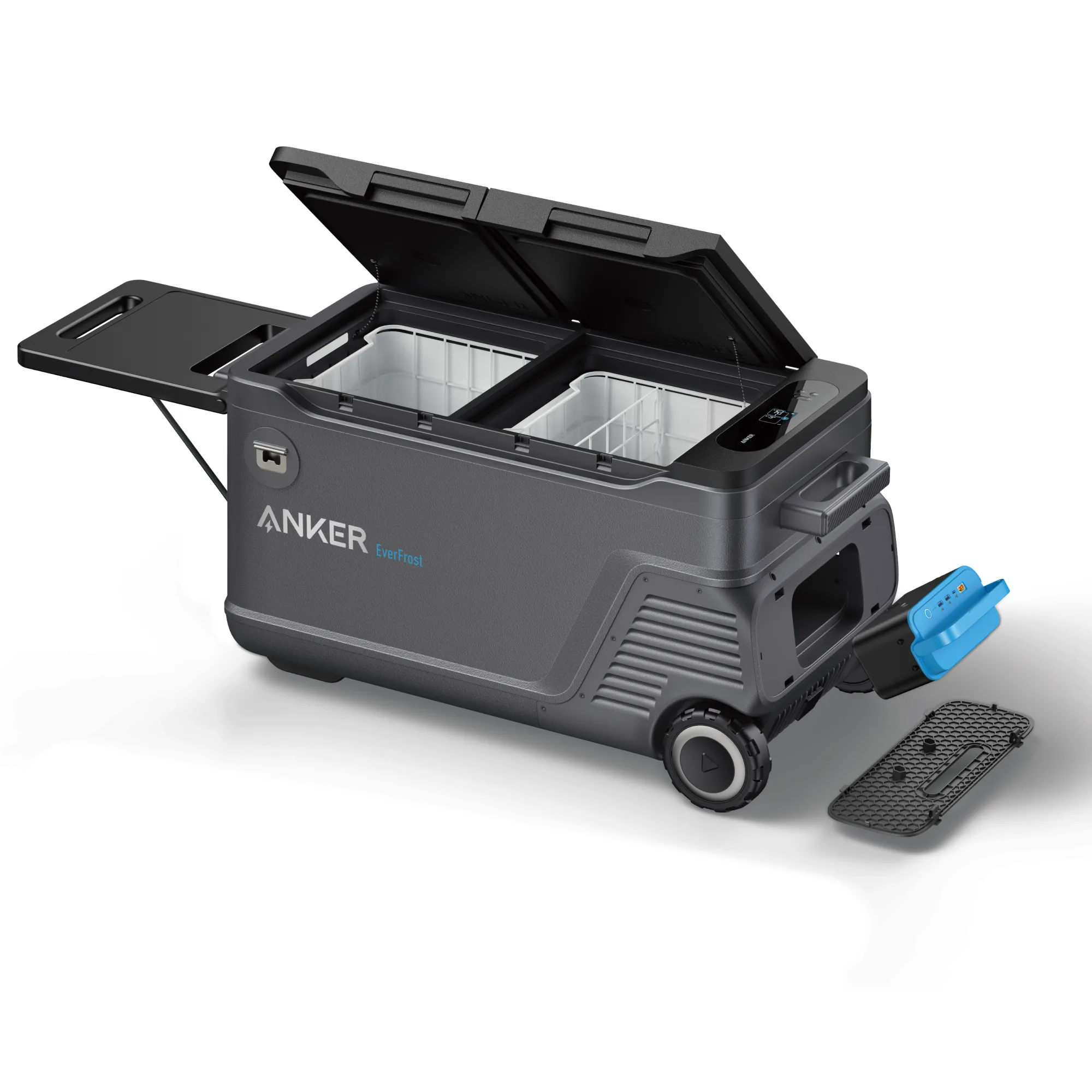 Anker SOLIX F3800 Smart Whole-Home Backup Power Kit with EverFrost 50 Cooler