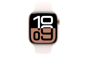 Apple Watch Series 10 | 42mm | Rose Gold Aluminium Case Light Blush Sport Band M/L
