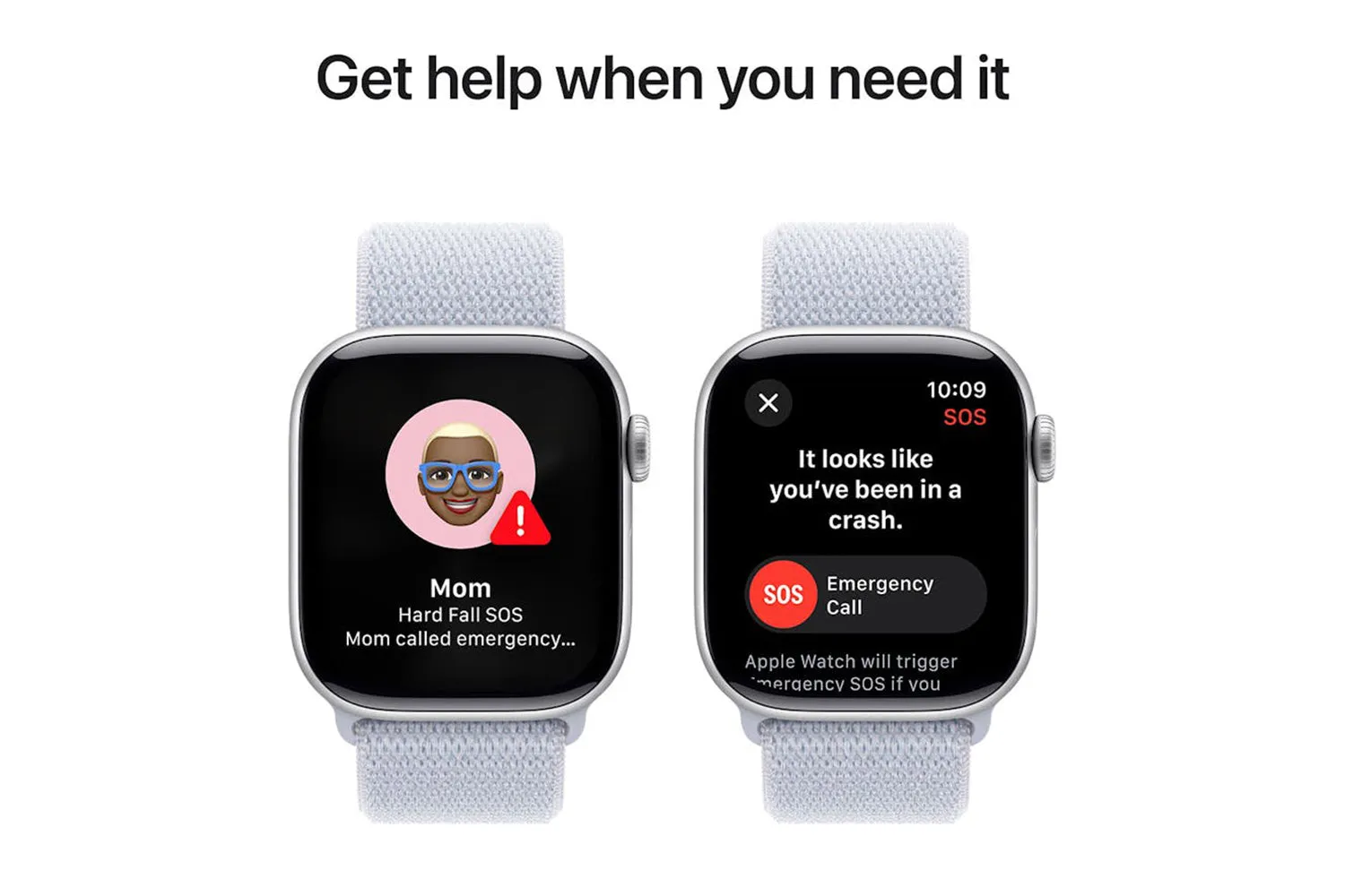 Apple Watch Series 10 GPS   Cellular | 42mm | Silver Aluminium Case with Blue Cloud Sport Loop