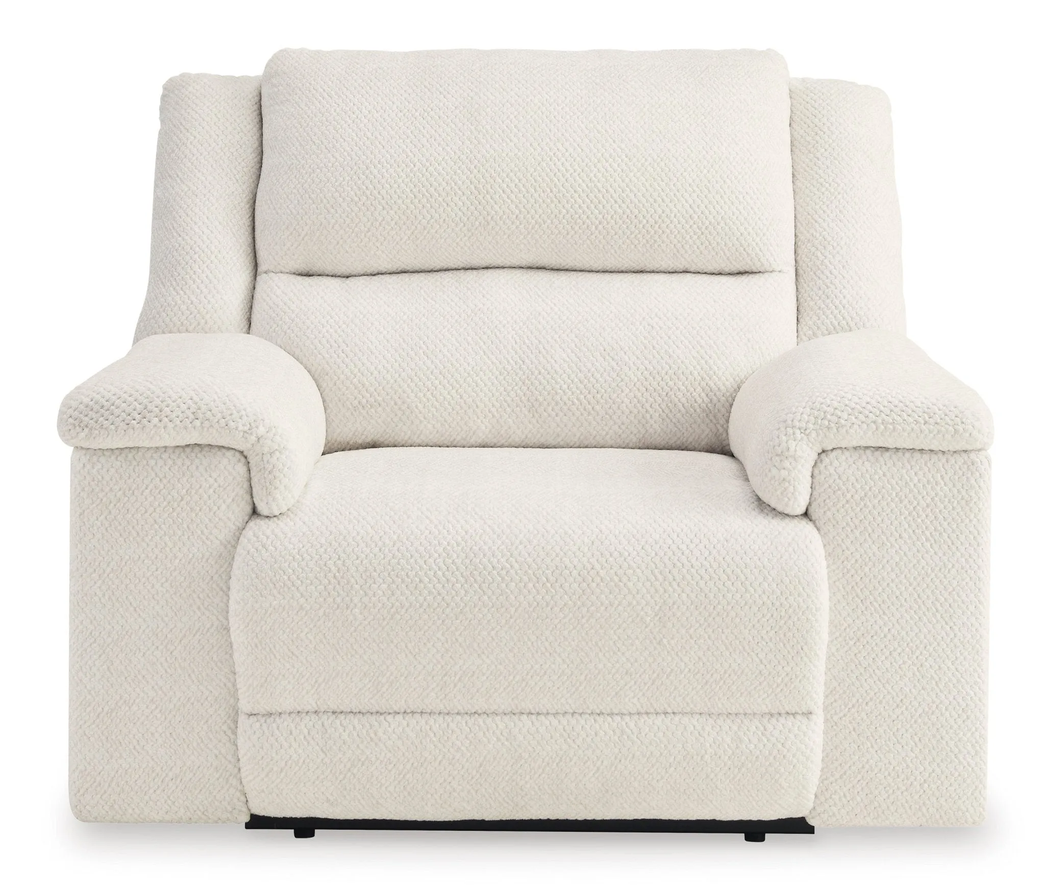 Ashley Linen Keensburg Wide Seat Power Recliner - Velvet