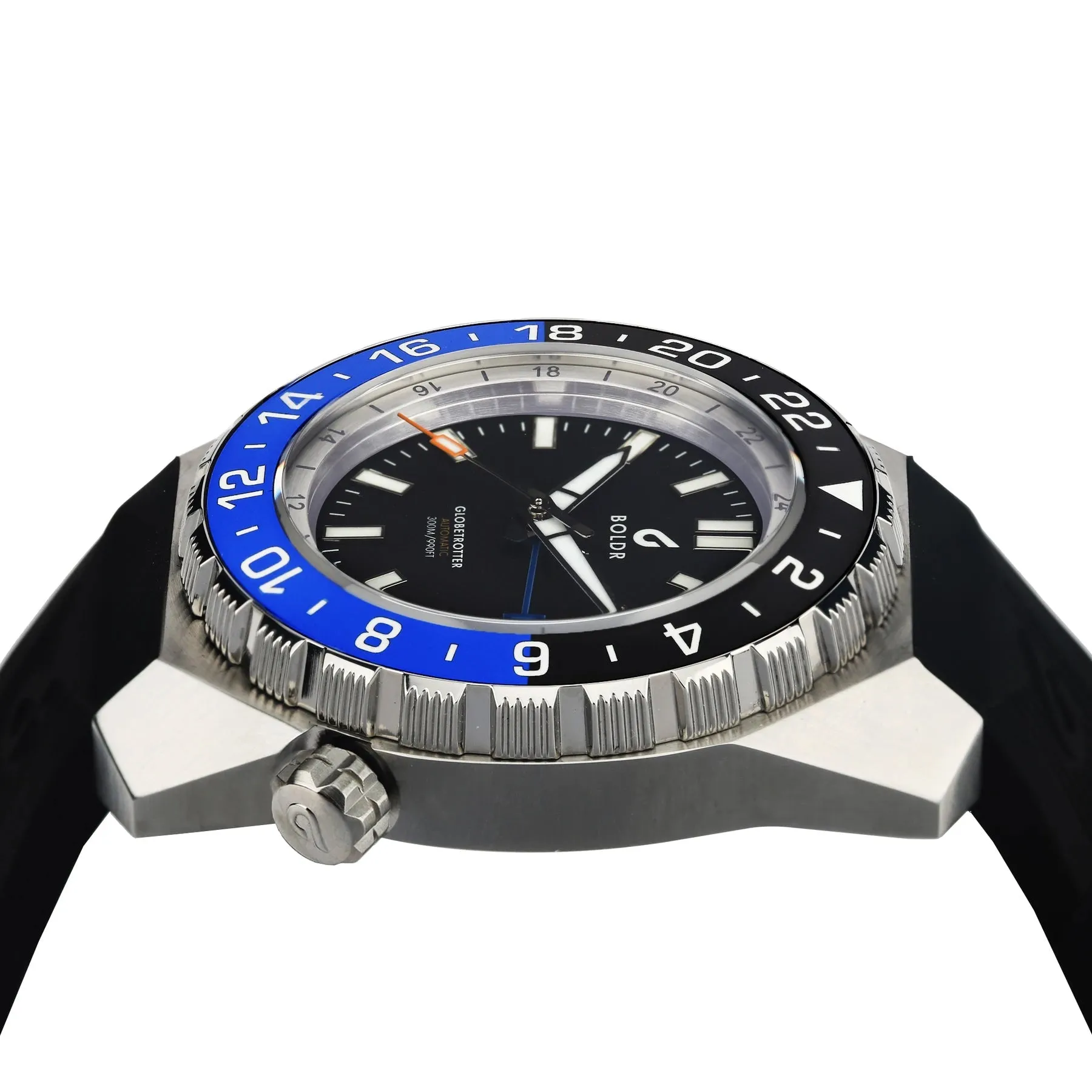 BDR Watch Globetrotter GMT Blue Black