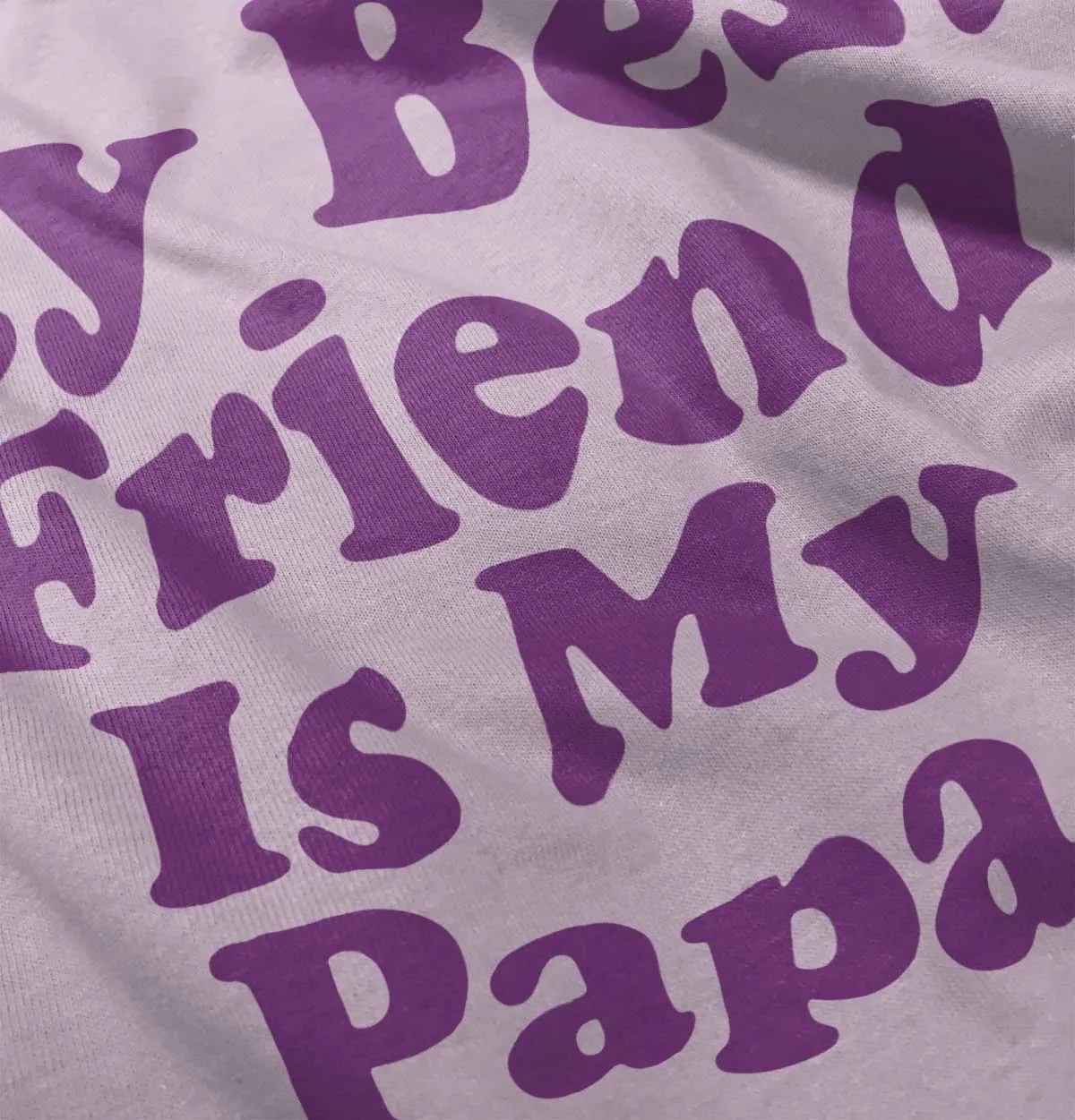Best Friend Is Papa Infant Baby Bib