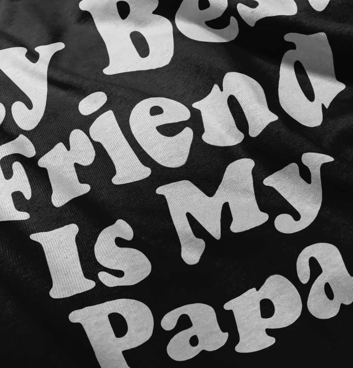 Best Friend Is Papa Infant Baby Bib
