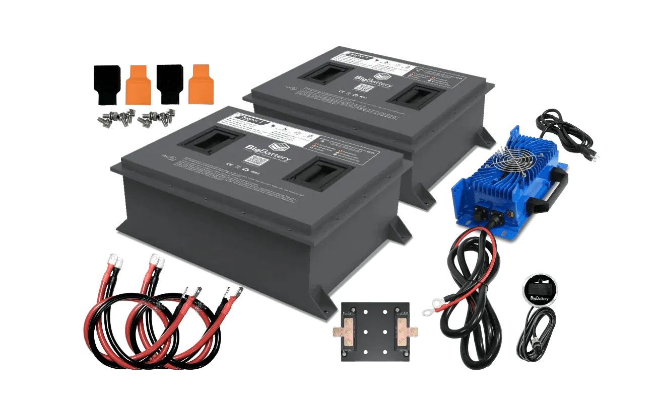 BigBattery 36V RAPTOR 2 LiFePO4 Battery | 3.84kWh | Long-lasting Power for Golf Carts, RVs, Off-Grid Power