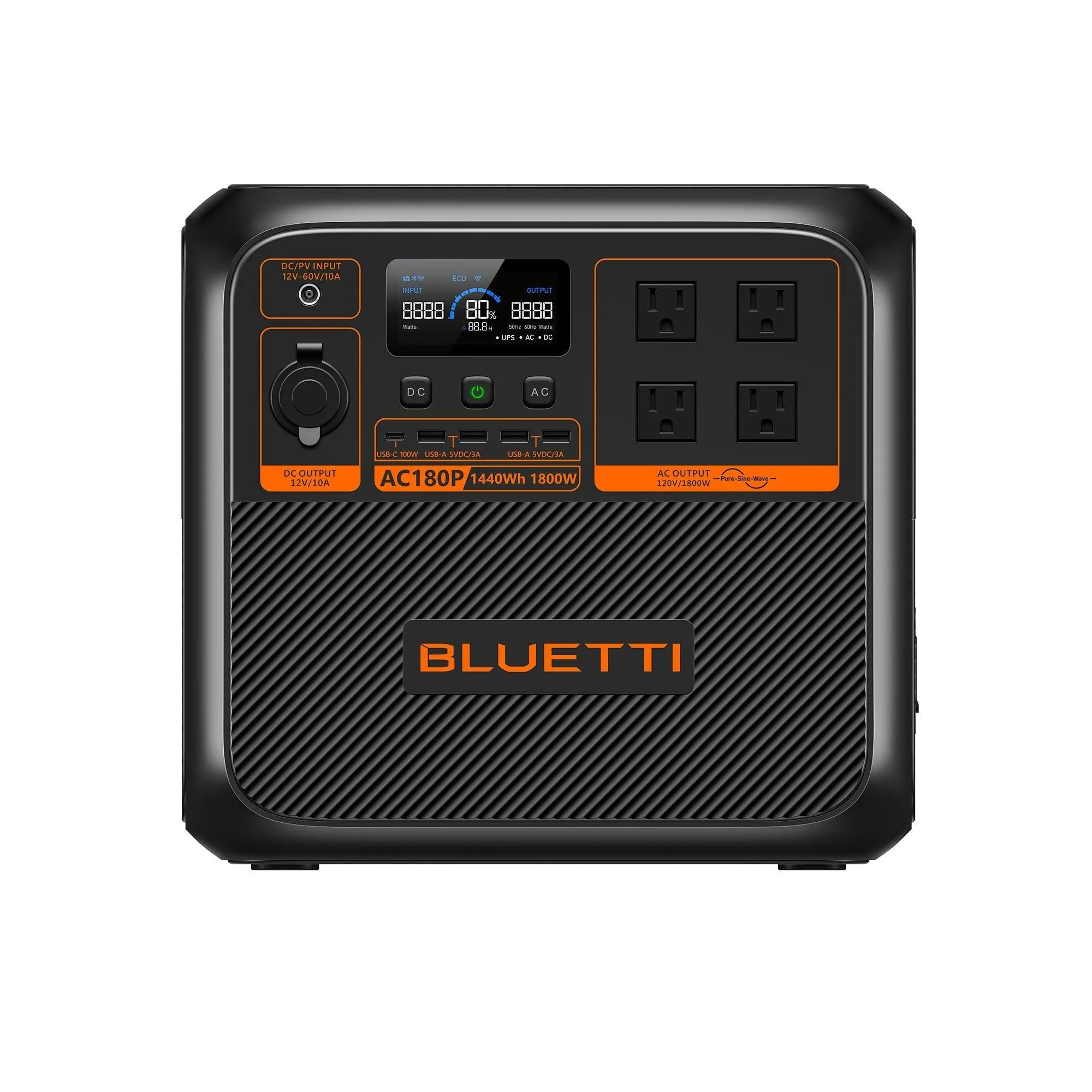 BLUETTI AC180P Portable Power Station Solar Generator