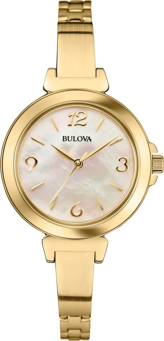 BUL Watch Dress Gold IP Bangle