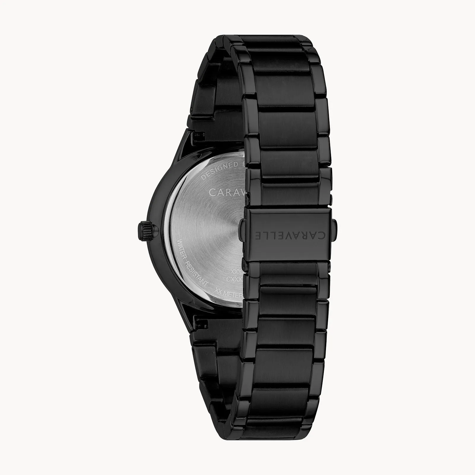 Bulova 45D108 Modern Caravelle Black Stainless Steel Strap Men Watches