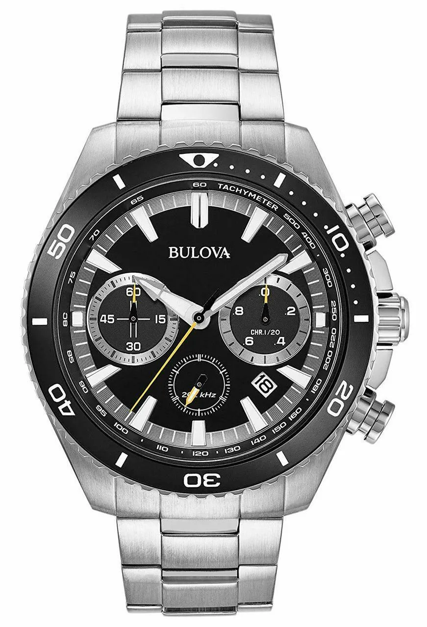 Bulova High Frequency Chronograph Mens Watch 98B298