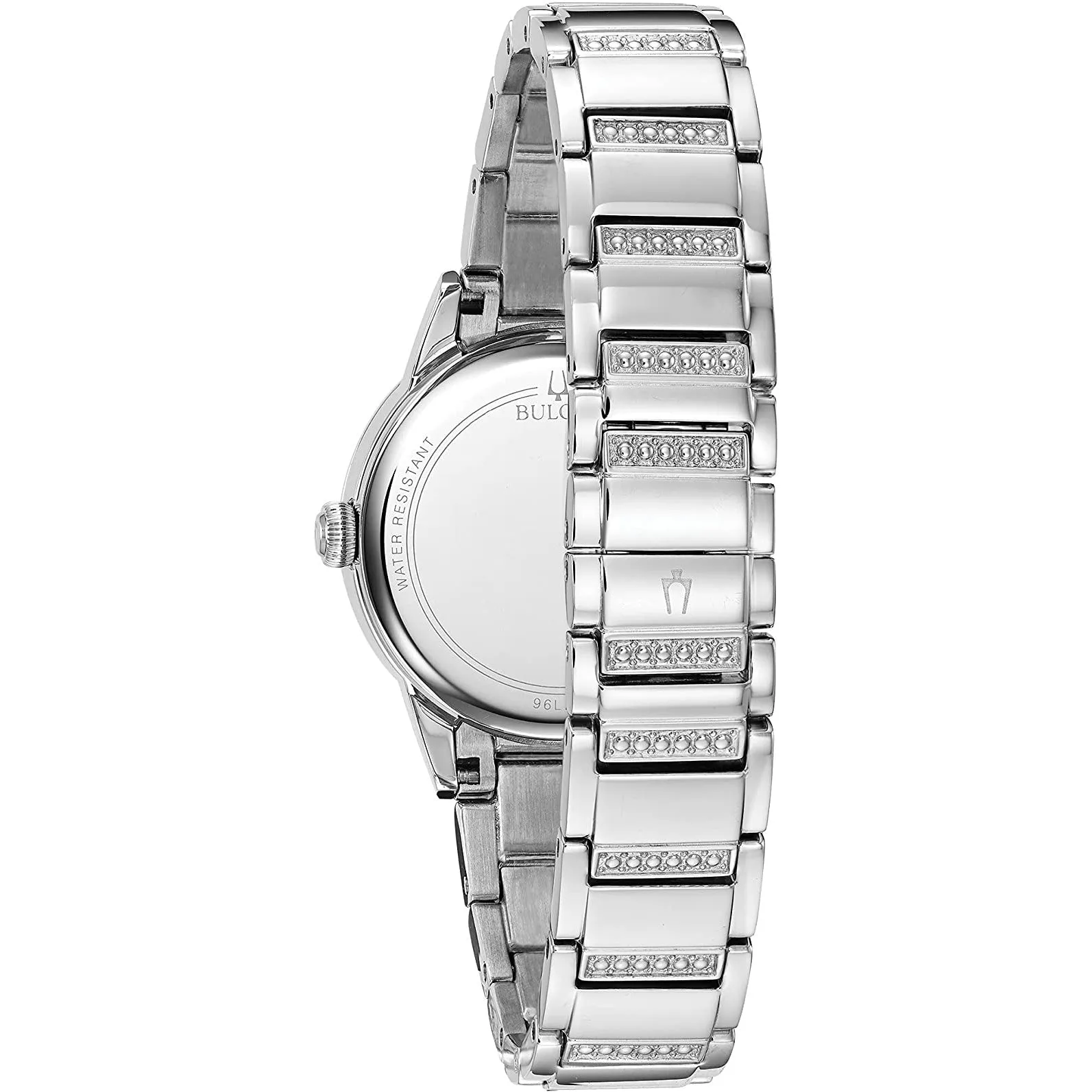 Bulova TurnStyle Ladies Mother of Pearl Watch 96L260