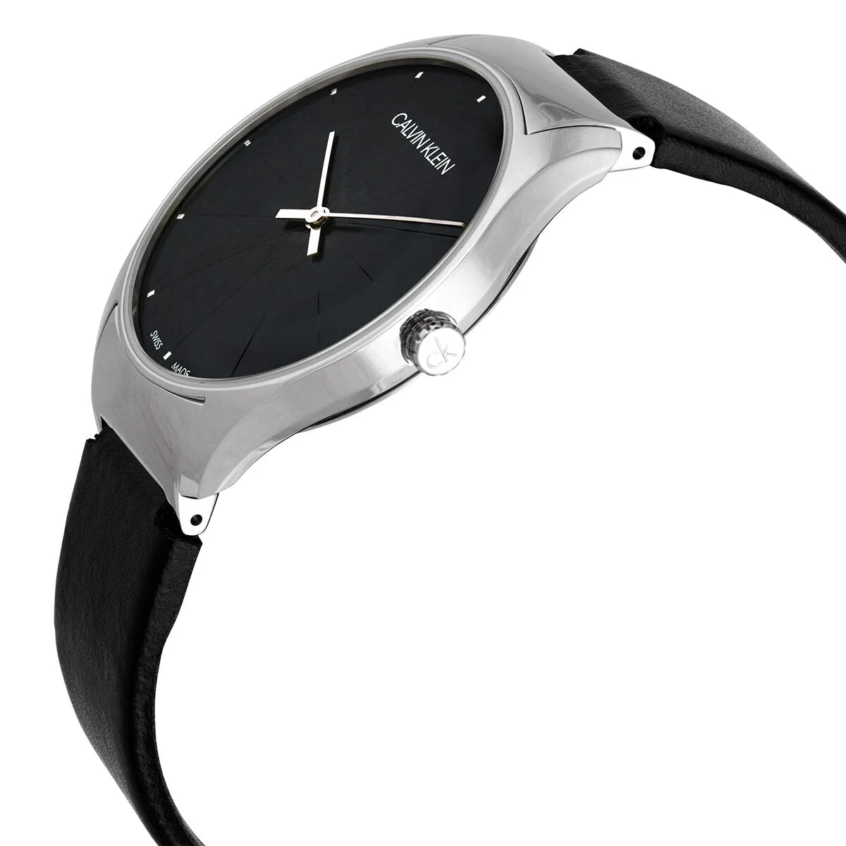 Calvin Klein Classic Quartz Black Dial Ladies Watch K4D211CY