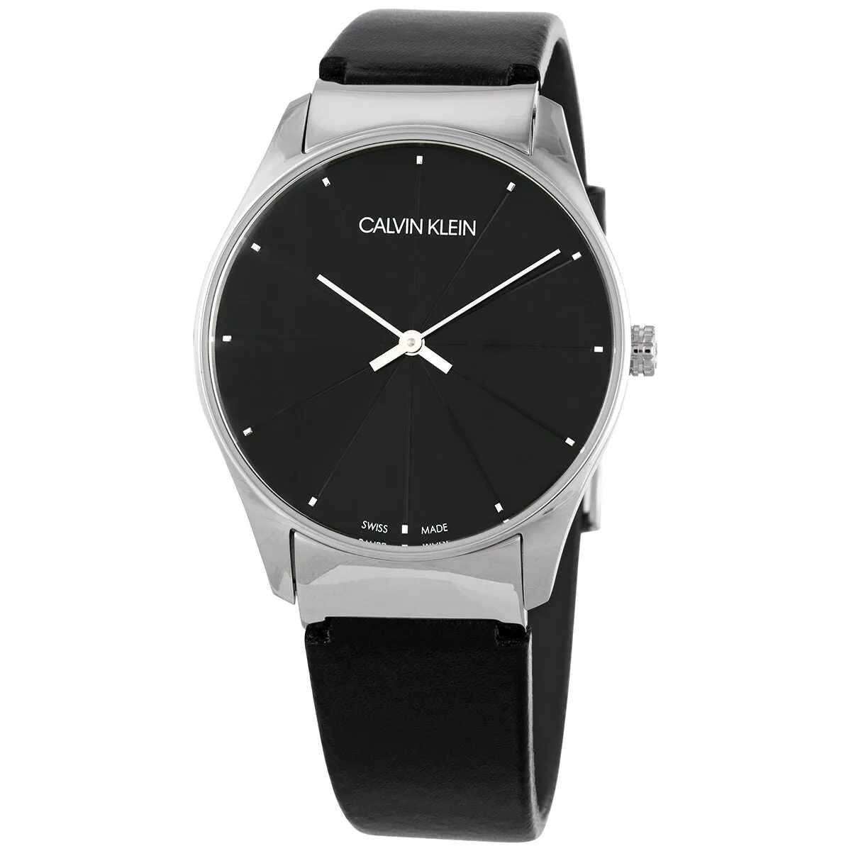 Calvin Klein Classic Quartz Black Dial Ladies Watch K4D211CY