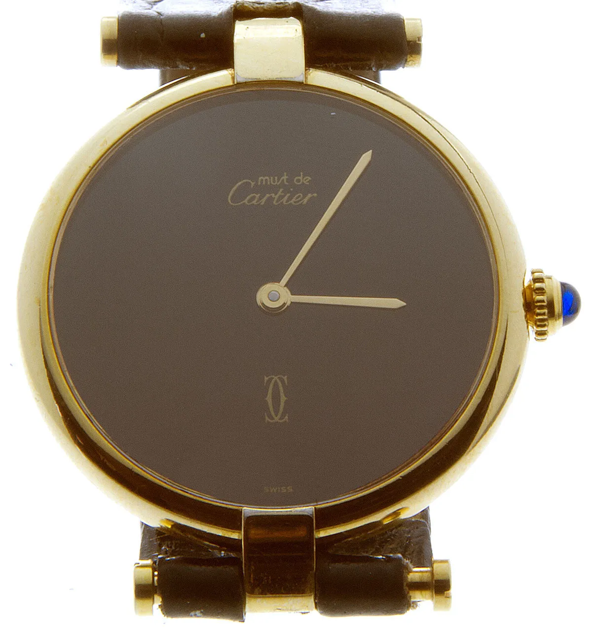 Cartier Must de Cartier Vermeil Round Watch
