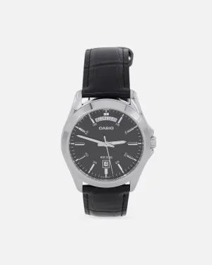 Casio MTP-1370L-1AVDF Watch Black/Silver