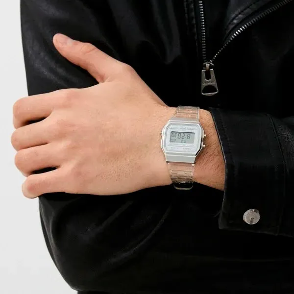 Casio POP Series F-91WS-7DF Unisex White Digital Watch