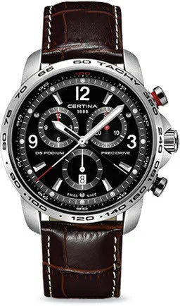 Certina Watch DS Podium Big Size Chrono 1/100 Sec Quartz
