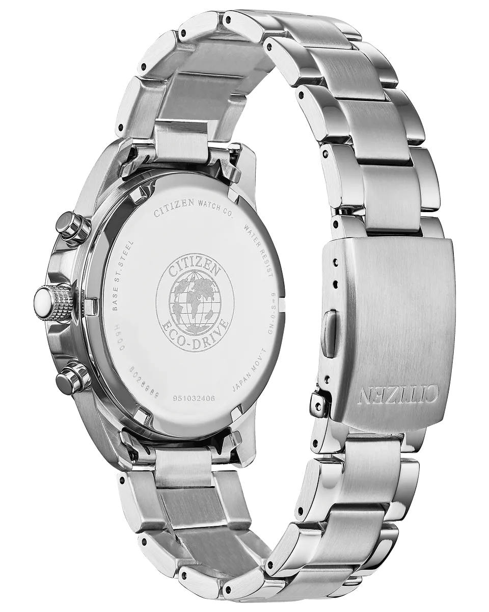Citizen AT0200-56L Chandler Eco-Drive Silver Stainless Steel Strap Men Watches