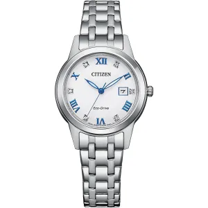 Citizen Eco-Drive Ladies Silhouette White Dial Watch