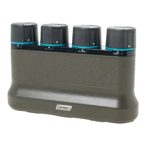 Coleman One Source 4 Port Quick Charging Station W/Batteries