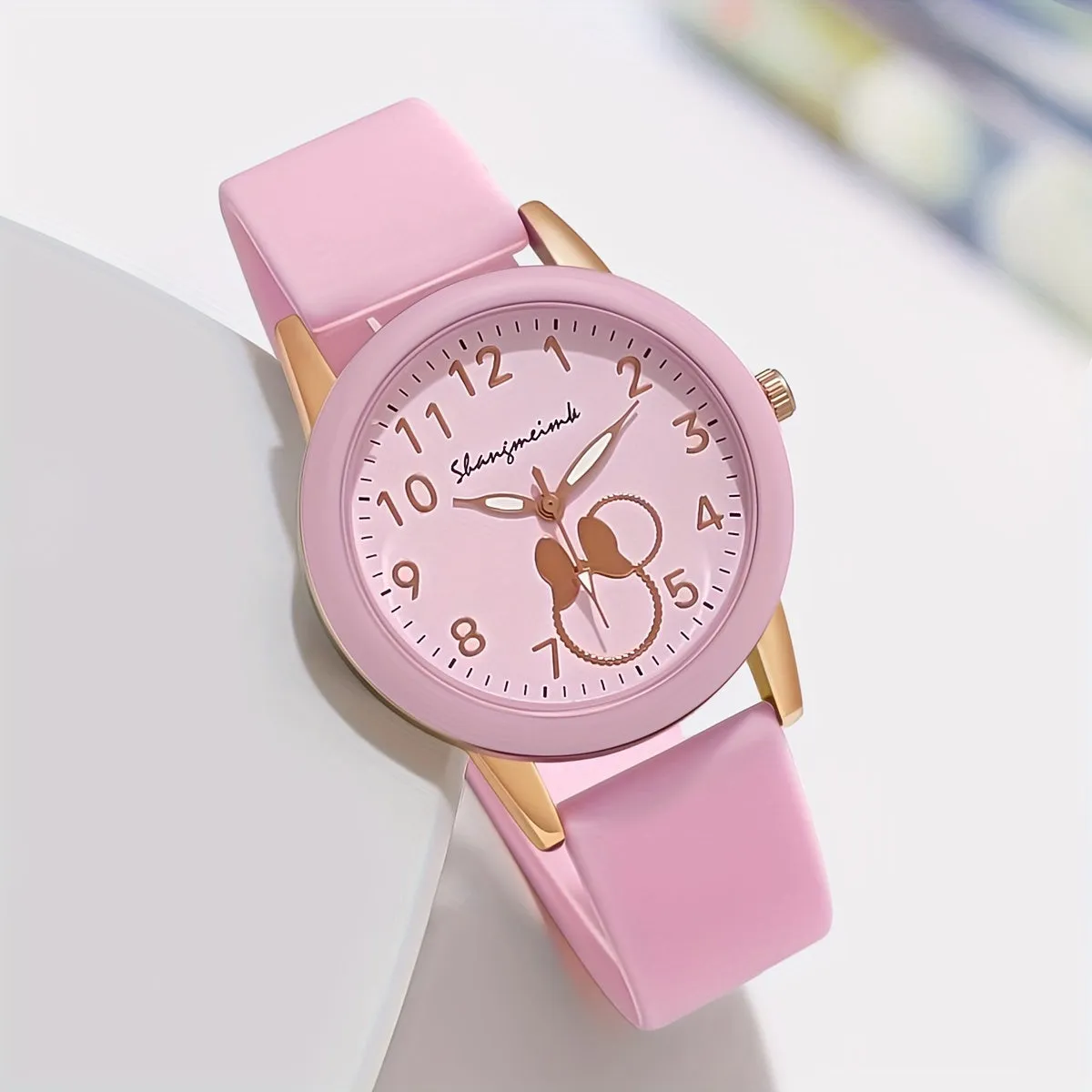 Cute Candy Color Silicone Quartz Watch