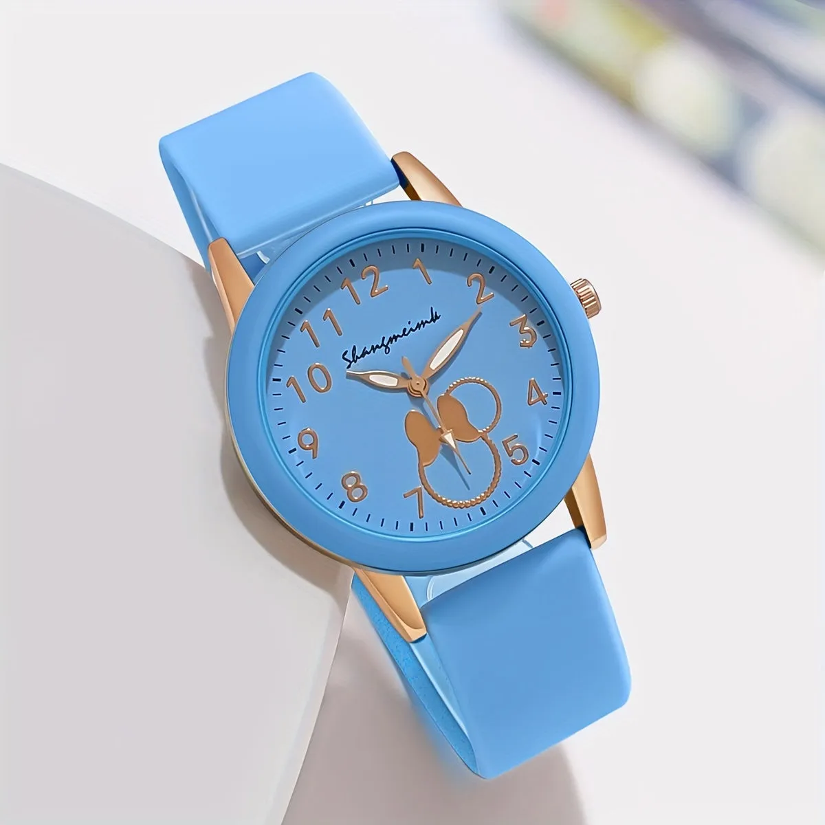 Cute Candy Color Silicone Quartz Watch