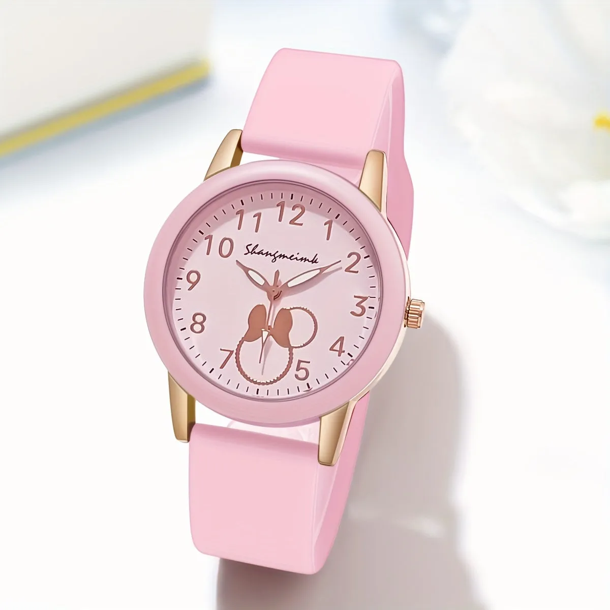 Cute Candy Color Silicone Quartz Watch