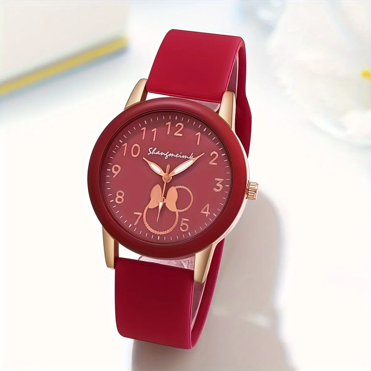 Cute Candy Color Silicone Quartz Watch