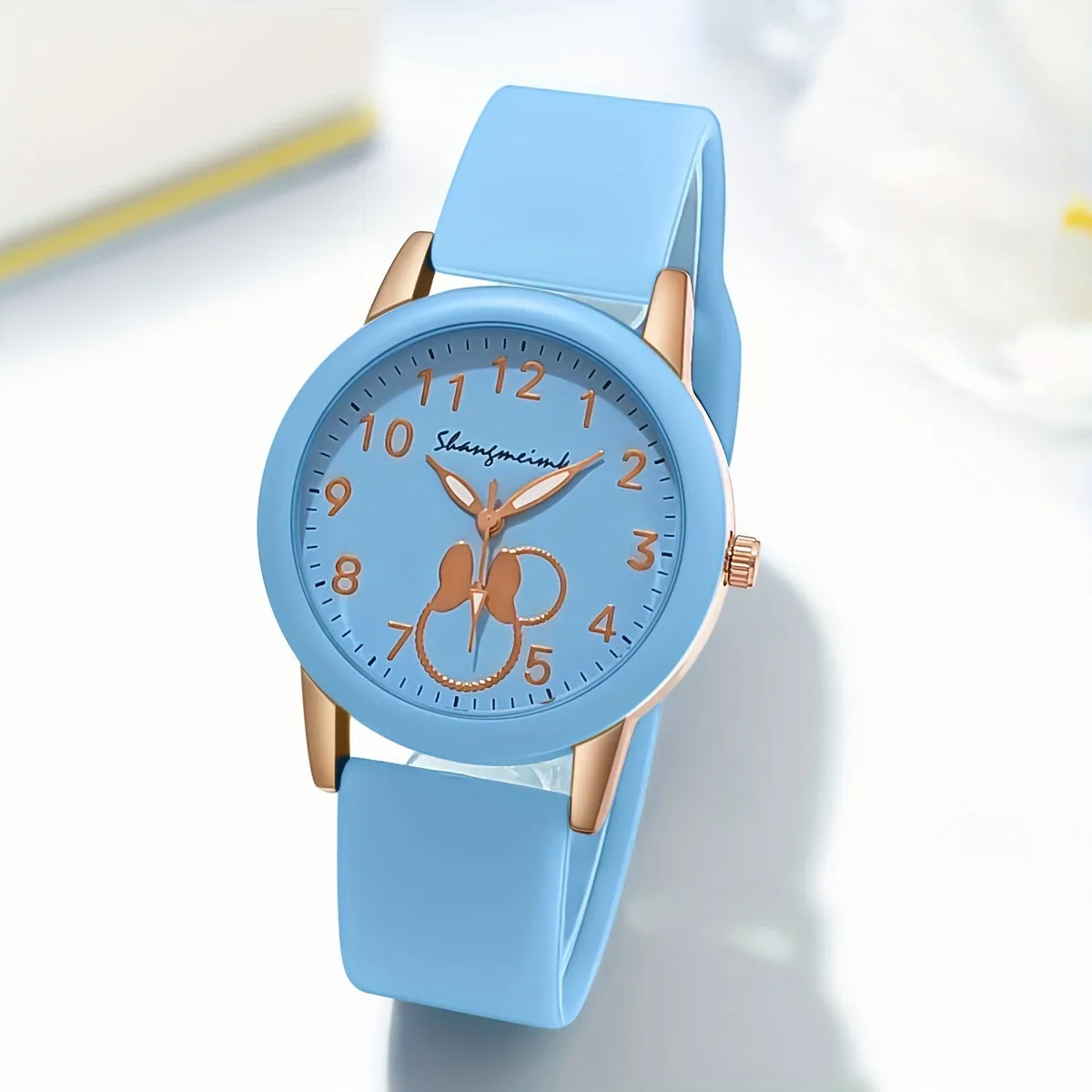 Cute Candy Color Silicone Quartz Watch