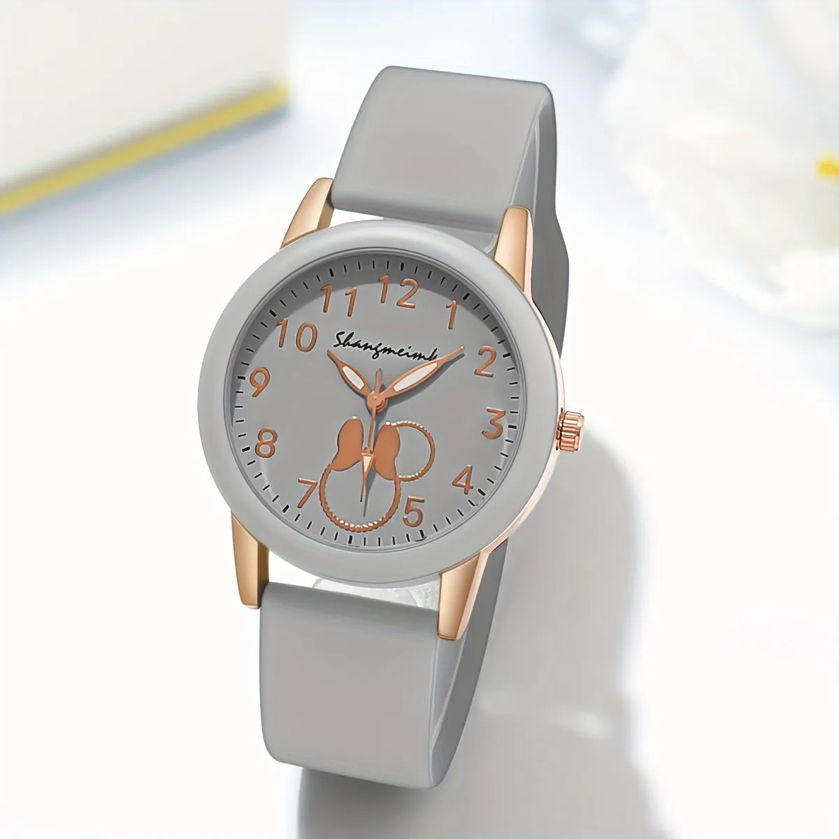 Cute Candy Color Silicone Quartz Watch