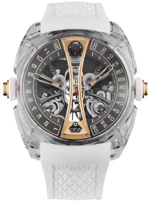 CYR Watch Klepcys Vertical Skeleton Tourbillon Sapphire Limited Edition