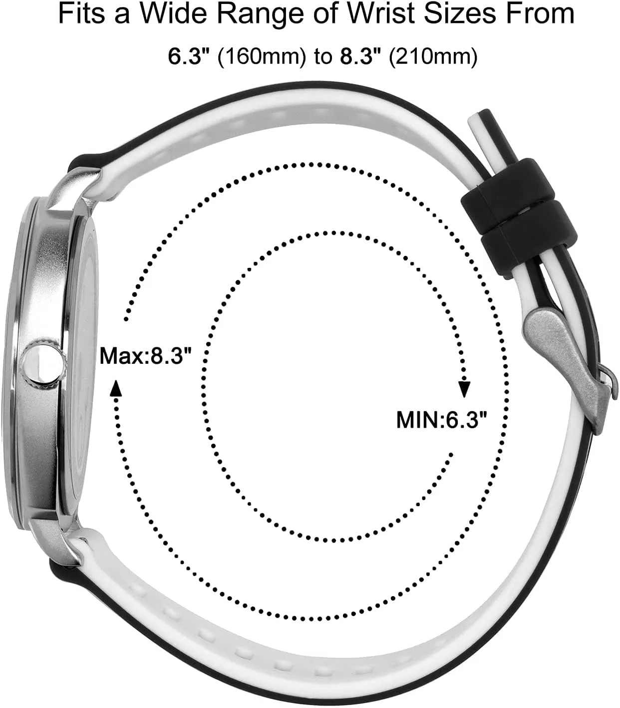Diaofendi Nurse Watch for Medical Students,Doctors,Women, Men with Second Hand and 24 Hour, Easy Read Dial, Waterproof Watch