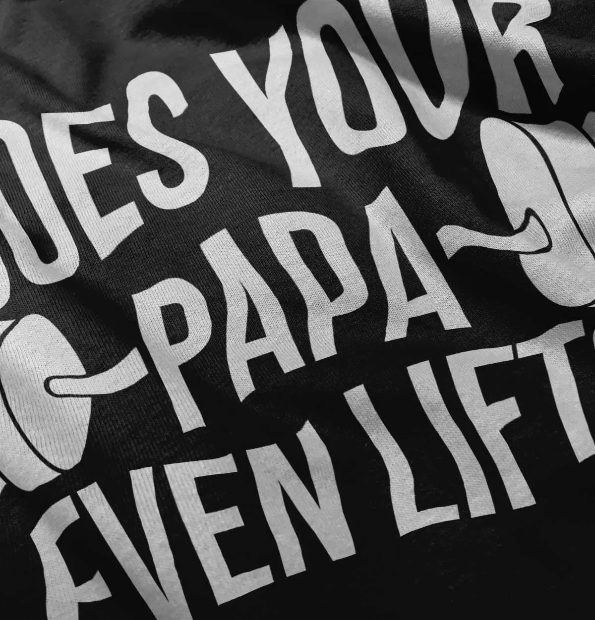 Does Your Papa Lift? Infant Baby Bib