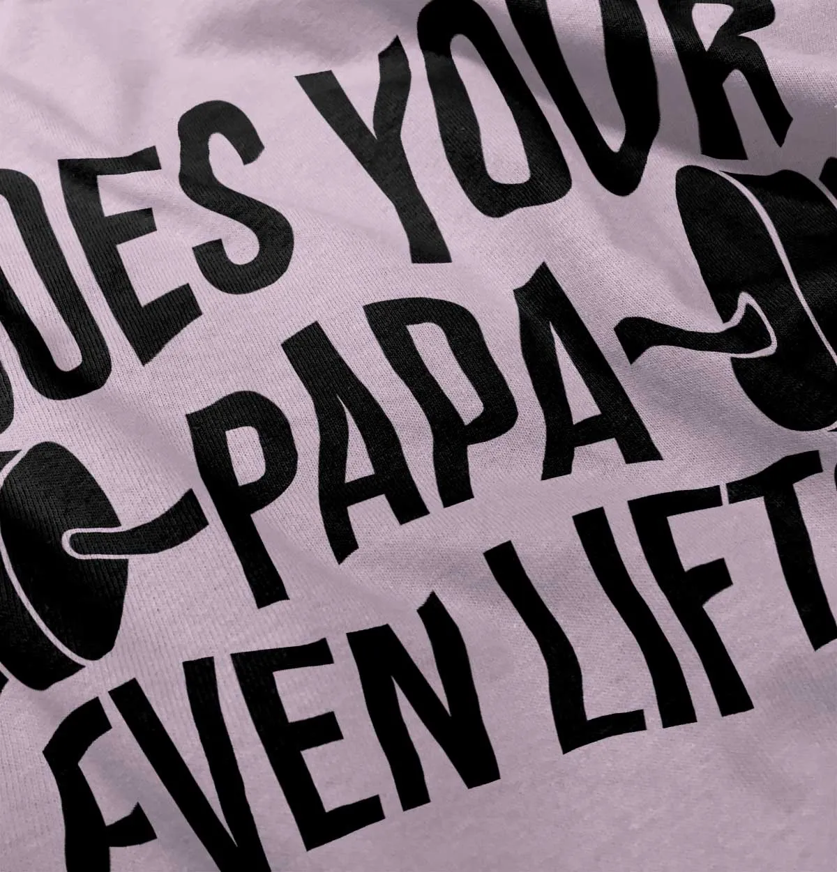 Does Your Papa Lift? Infant Baby Bib