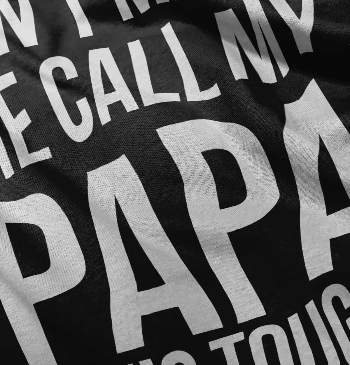 Don't Make Me Call Papa Infant Baby Bib