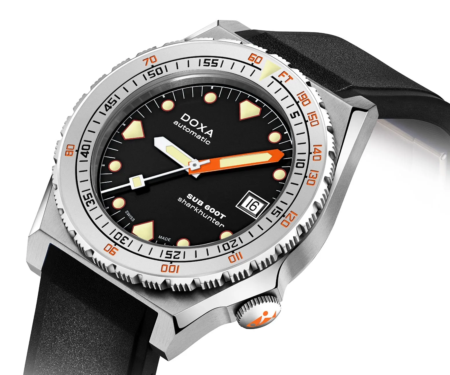 Doxa Watch SUB 600T Sharkhunter Rubber