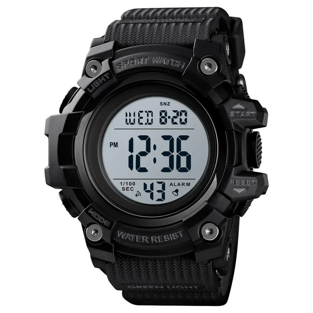 Fashion Men Sport Watch Luxury Watches Stopwatch Countdown Digital Watch 50Bar Waterproof Military Watch Clock For Mens
