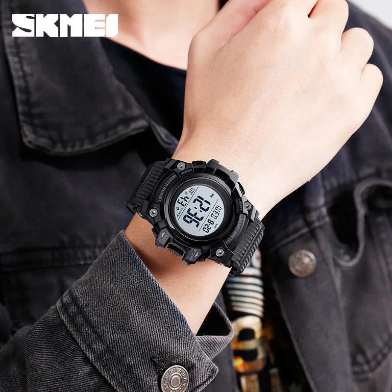 Fashion Men Sport Watch Luxury Watches Stopwatch Countdown Digital Watch 50Bar Waterproof Military Watch Clock For Mens