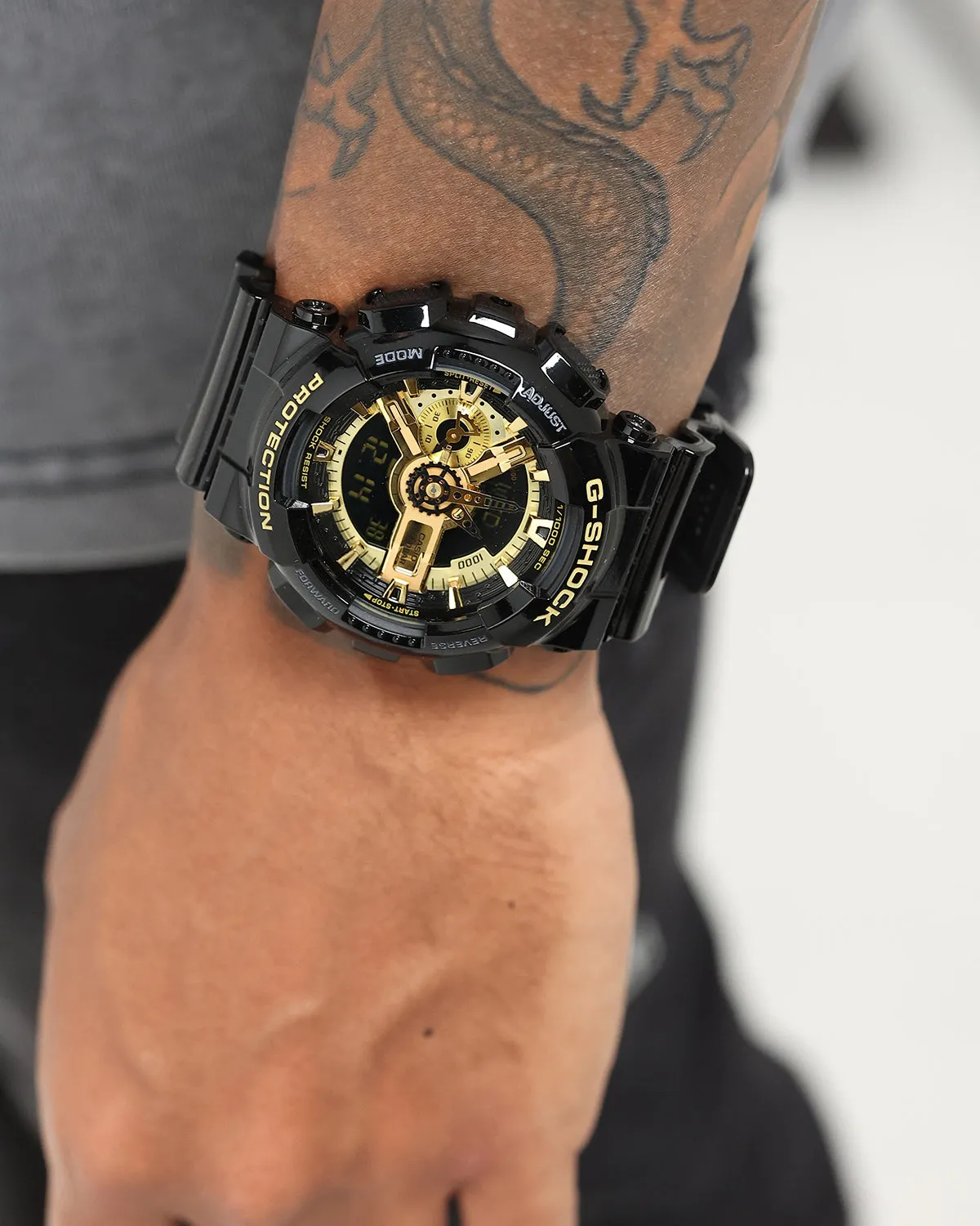 G Shock GA110GB-1A Black/Gold