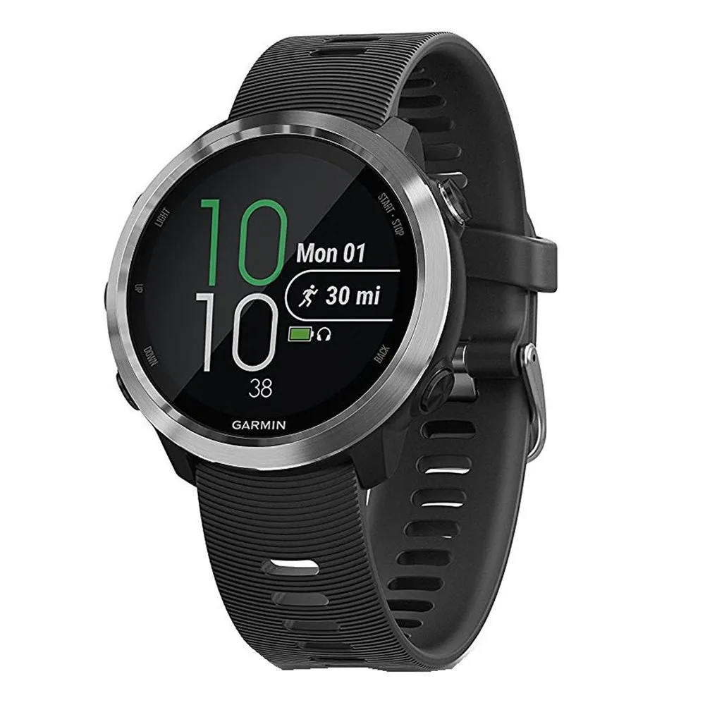 Garmin Forerunner 645 Black Band Wrist-Based Heart Rate Dial Smart Watch - 010-01863-00