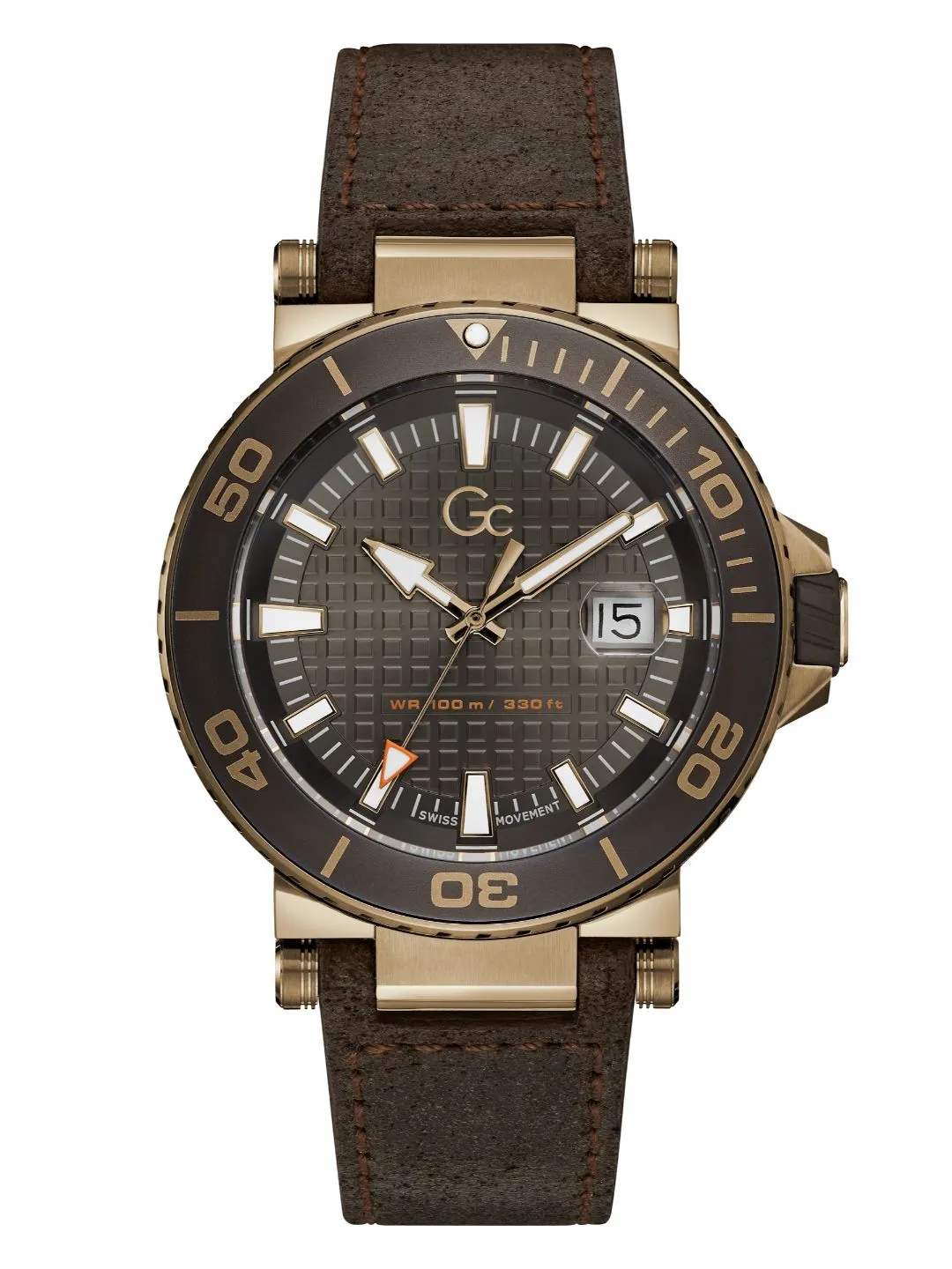 GC Gents Wrist Watch Grey - Y36001G5Mf